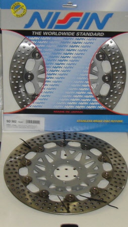 Nissin SD502 remschijf