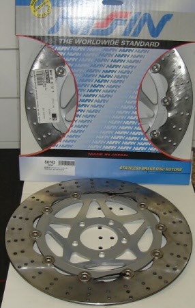 Nissin SD702 remschijf